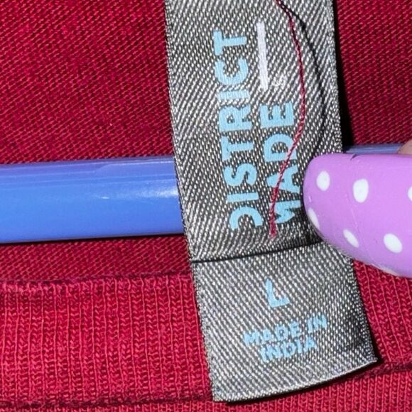 DISTRICT MADE BRAND WOMENS WINE TSHIRT ROBERT MONDAVI - Picture 7 of 8